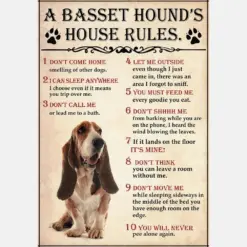 A Basset Hound House Rules For Dog Lover