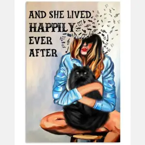 And She Lived Happily Ever After Music Cat