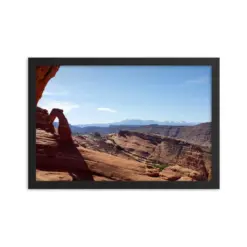 Arches National Park - Delicate Arch - Art Print - Wall Home Decor - Framed Poster - Gift In