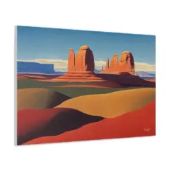 Arches National Park Landscape Canvas Contemporary Painting Canvas Wall Art Modern Canvas Art Artwork For Living Room Modern Art