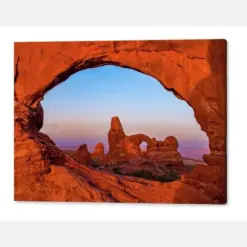 Arches National Park Mob Utah Print Landscape Photograph Turret Arch North Window Windows Section Colorful Landscape Nature Art