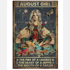 August Girl Yoga The Heart Of A Hippie