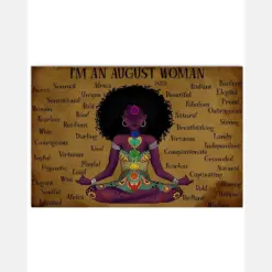 August Woman Yoga I Am