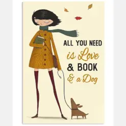 Autumn Girl All You Need Dog Book