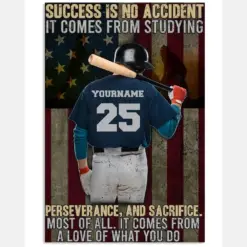 Baseball Success Is No Accident