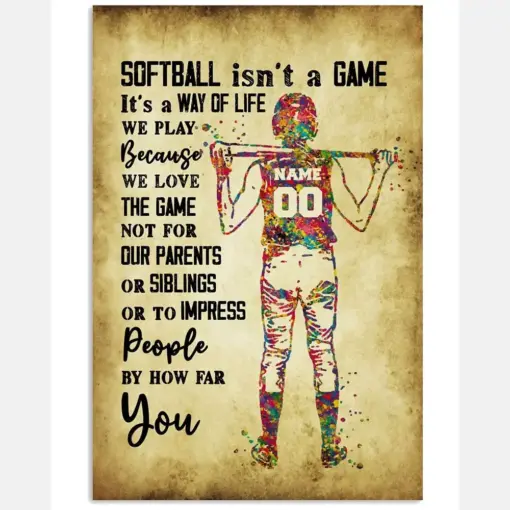 - Be Softball Isn't A Game