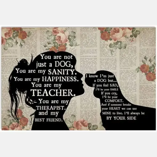 Beagle Girl Therapist Therapist Best Friend You Are Not Just A Dog Landscape