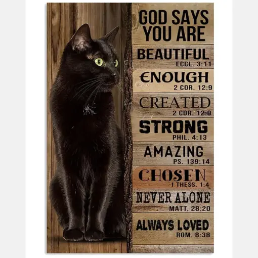 Black Cat God Says You Are