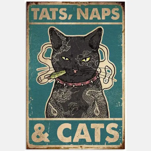 Black Cat Tats Naps