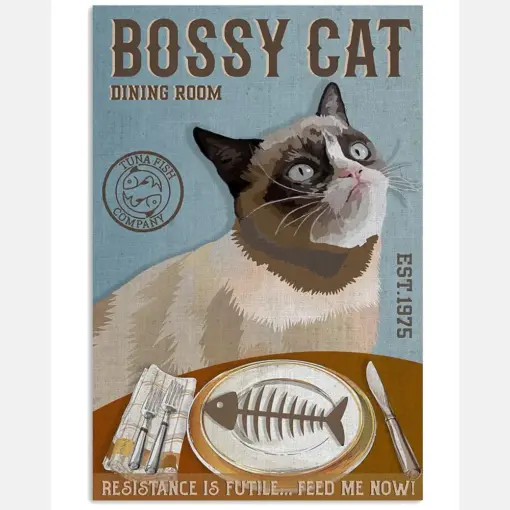 Bossy Cat Dining Room