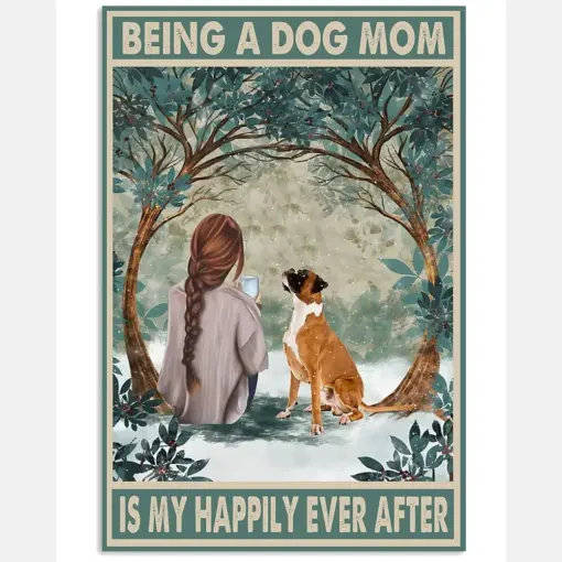 Boxer Being A Dog Mom
