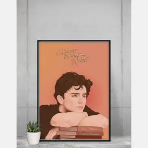 Call Me By Your Name Movie Poster Luca Vintage Retro Art Print Classic Movie Poster