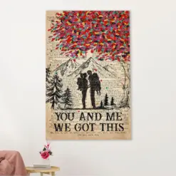 Camping Canvas | You & Me We Got This | Wall Art Gift For Campers