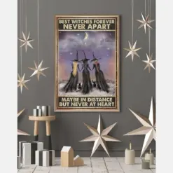 Canvas Prints Best Witches Forever Wall Art Gifts Vintage Home Wall Decor Canvas