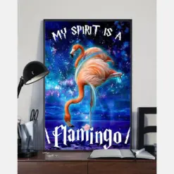 Canvas Prints Flamingo Spirit Birthday Gift Vintage Home Wall Decor Canvas