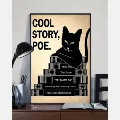 Canvas Prints Gift For Cat Lovers Cool Cats Birthday Gift Vintage Home Wall Decor Canvas
