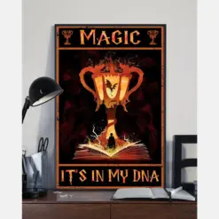 Canvas Prints Magic It'S In My Dna Birthday Gift Vintage Home Wall Decor Canvas