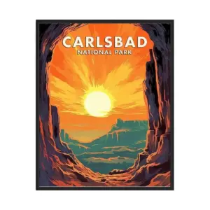 Carload National Park Poster Art Print Retro National Park Gifts