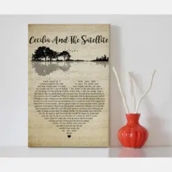 Cecilia And The Satellite Song Lyrics Guitar Heart Vintage