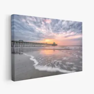 Charleston Ocean Print Fine Art Photography Coastal Wall Art Oversized Wall Art Extra Large Art 3 Piece Wall Art Beach House Decor