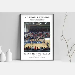 Cheon Pavilion Canvas Poster | Cheon Pavilion Stadium Print | Basketball Stadium Canvas | Print Poster | Black White Stadium