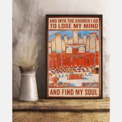 Church Choir Canvas Prints Lose My Mind And Find My Soul Vintage Wall Art Gifts Vintage Home Wall Decor Canvas