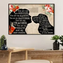 Cocker Spaniel Dog Poster | From Mom To Dog | Wall Art Gift For Miniature Puppies Lover
