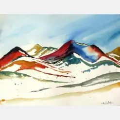 Colors De La Montana - Original Watercolor Painting