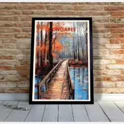 Congee National Park Poster Congee Poster Congee Print Watercolor Poster Abstract Art Travel Posters Wall Decor Wall Art