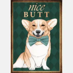 Corgi Nice Butt Vintage