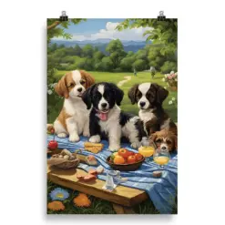 Cute Dog Poster