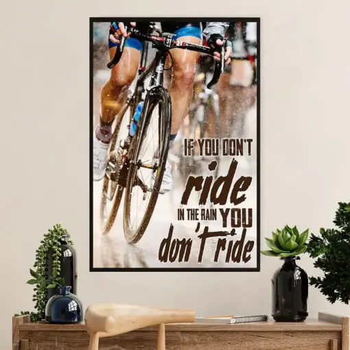 Cycling, Mountain Biking Poster Prints | If You Don'T Ride | Wall Art Gift For Cycler