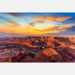 Dead Horse State Park Overlook Mob Ut Sunrise Landscape