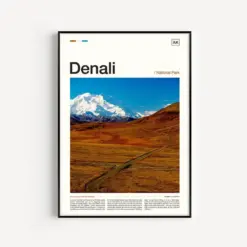 Deal National Park Deal Print Deal Art Print Deal Wall Art Deal Poster Alaska Print Alaska Poster Alaska Art