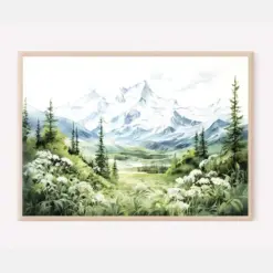 Deal National Park Watercolor Art Print | Travel Poster Print | Wall Art | Gift Idea | Home Decor | Anniversary | Birthday | Christmas