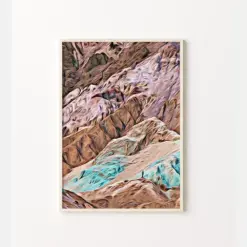 Death Valley Art National Park Wall Art National Park Poster Death Valley Artwork Death Valley Wall Art National Park Print Travel