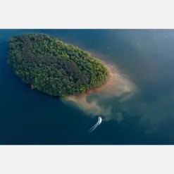 Devil's Step Island | Time Ford Lake | Lake Vistas | Tennessee Photography | Aerial | Canvas | Metal Prints | Wall Art | Lake House Decor