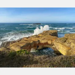 Devils Arch During November King Tides