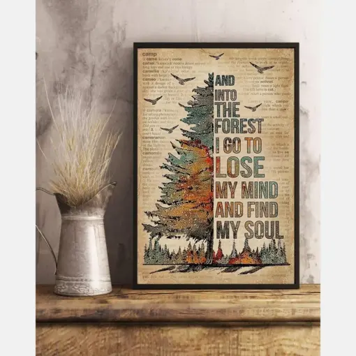 Dictionary Camping And Into The Forest I Go To Lose My Mind And Find My Soul