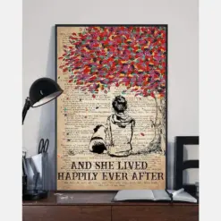Dog Shih Tzu And She Lived Happily Ever After Book Sheet
