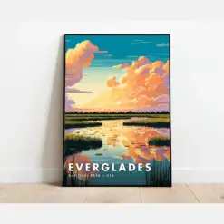 Everglades National Park Art Print | Gift | Florida Landscape | Wildlife Decor | Outdoor Adventure Wall Art | Nature Lover Gift