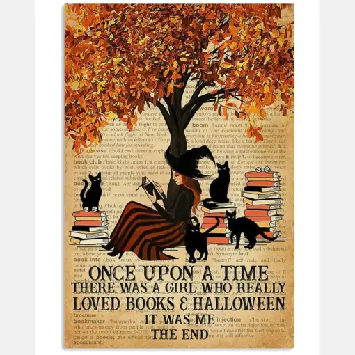 Fall Tree Reading Dictionary Cat Once Upon A Time