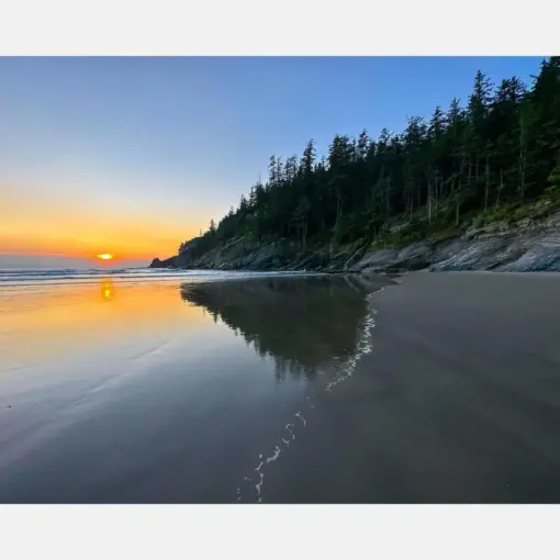 Falls Short Sand Beach In Oswald State Park