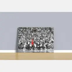 Game Winner Canvas / Gift For Basketball Lover / Nba Fan Painting / Goat Poster / Man Cave Print / Canvas Wall Art / Final Shot Canvas / Can