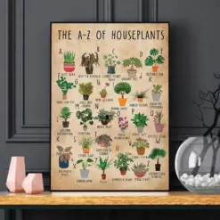 Garden Knowledge Poster Gardening Poster Garden Poster Garden Lover Plant Mom Gift Love Gardening Garden Decor
