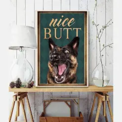 German Shepherd Nice Butt Vintage