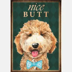 Goldendoodle Nice Butt Vintage