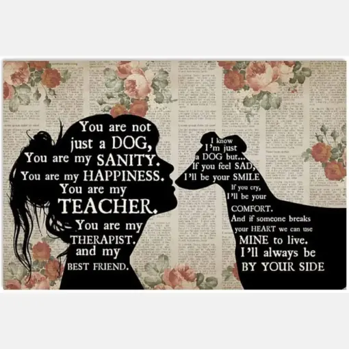 Greyhound Girl Therapist Best Friend You Are Not Just A Dog Landscape