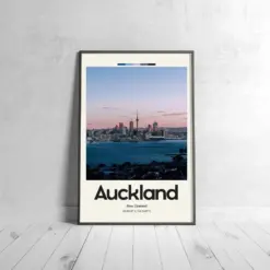 Harbour Poster - Oil Painting Technique | Oceanic Wall Art | & Printed Travel Prints | Animalistic Home Decor