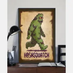 Hashsquatch Canvas Prints Vintage Wall Art Gifts Vintage Home Wall Decor Canvas